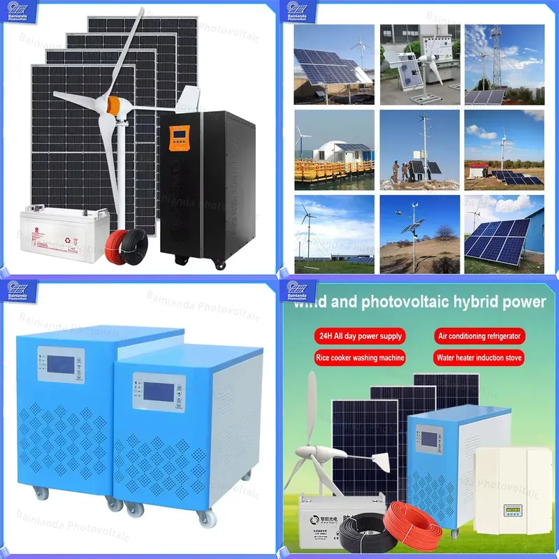 Renewable Energy Us - 3KW 5KW 8KW Hybride Wind-zonne-energiesysteem MPPT-controller