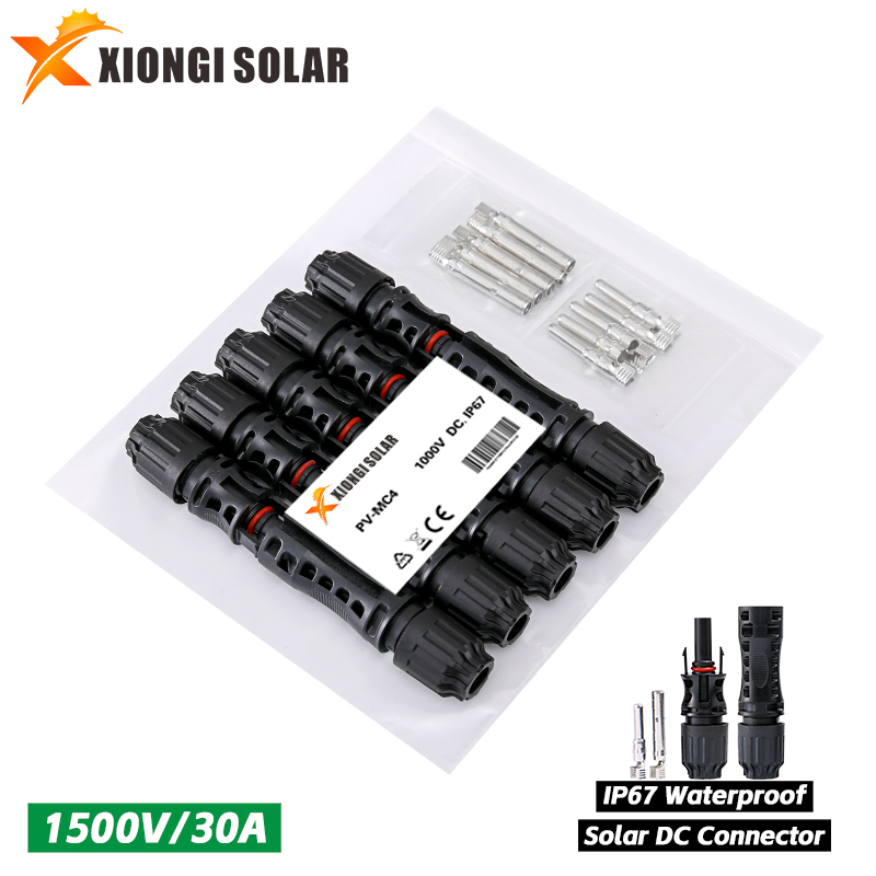 Solar Cable Mc4 Connector - DC Solar Connector 1000V30A Zonnepaneel Connector
