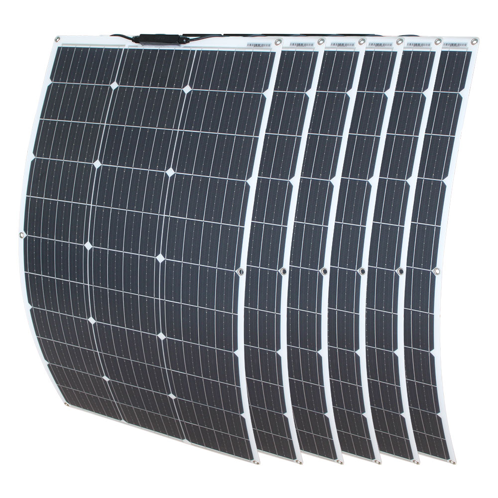 Rv Solar Kit 400W - 18v 100W flexibel zonnepaneel 200w 300w