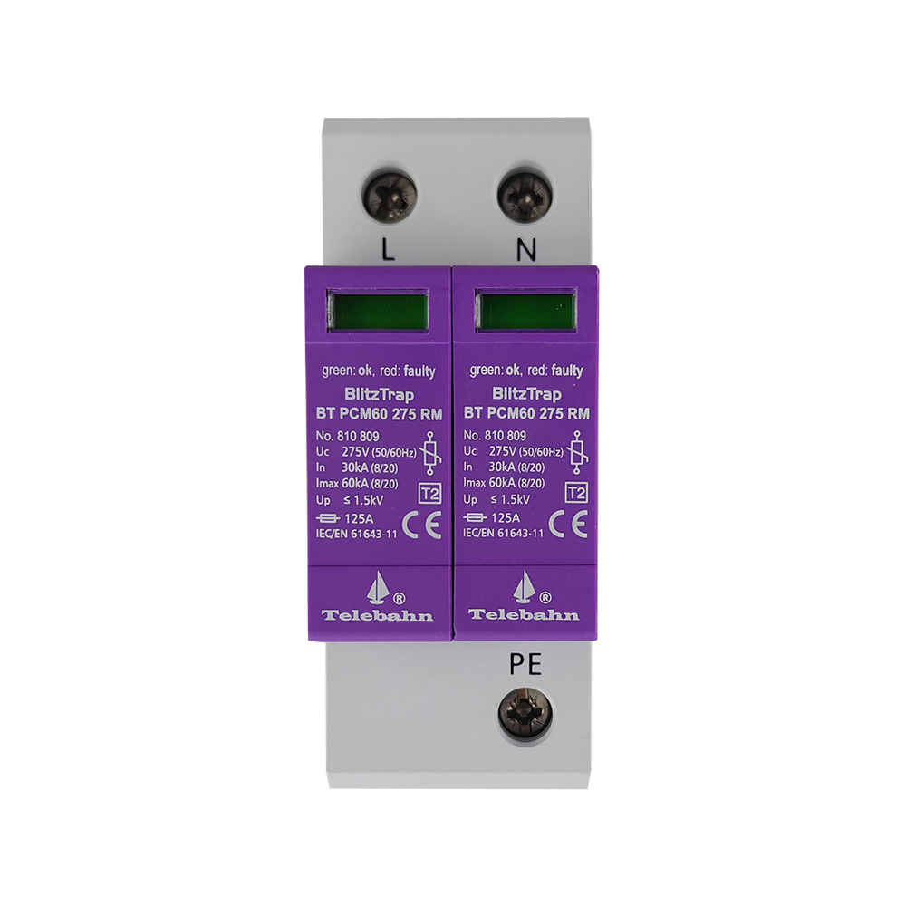 Ac Surge Protector - AC SPD 150V/275V/320V/385V 30-60kA 2-polige eenfasige