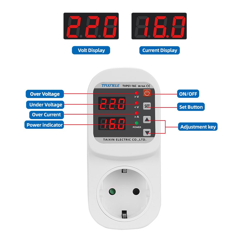 Automatische Spanningsstroom B - Ac Surge Protector recensie en prijs