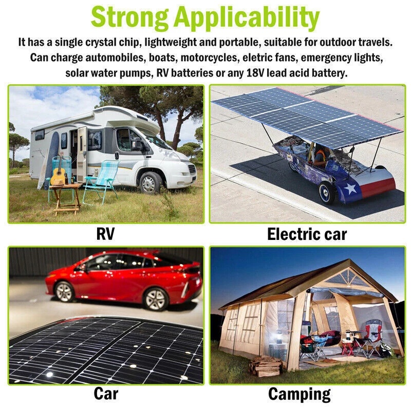 400W semi-flexibele zonnepanee - Rv Solar Kit 400W recensie en prijs