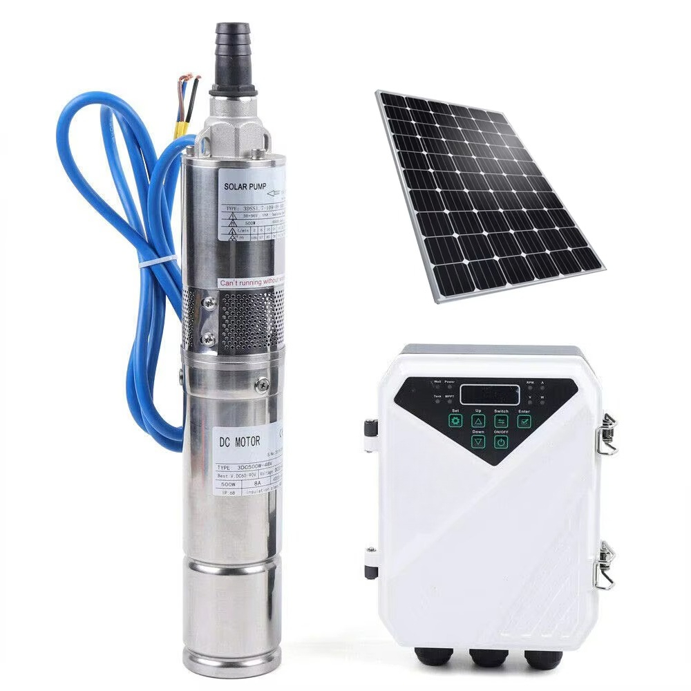 DC hogedruk 48V 120m diepe put - Solar Water Pump recensie en prijs