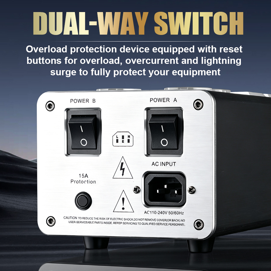 Stroomfilter-aansluiting 6 uni - Ac Surge Protector recensie en prijs