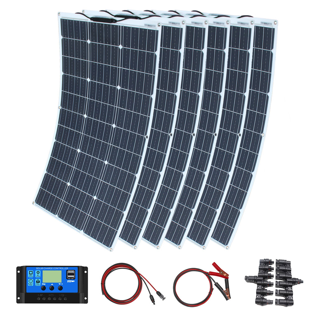 Zonnepaneelset 100W 200W 300W  - Rv Solar Kit 400W recensie en prijs