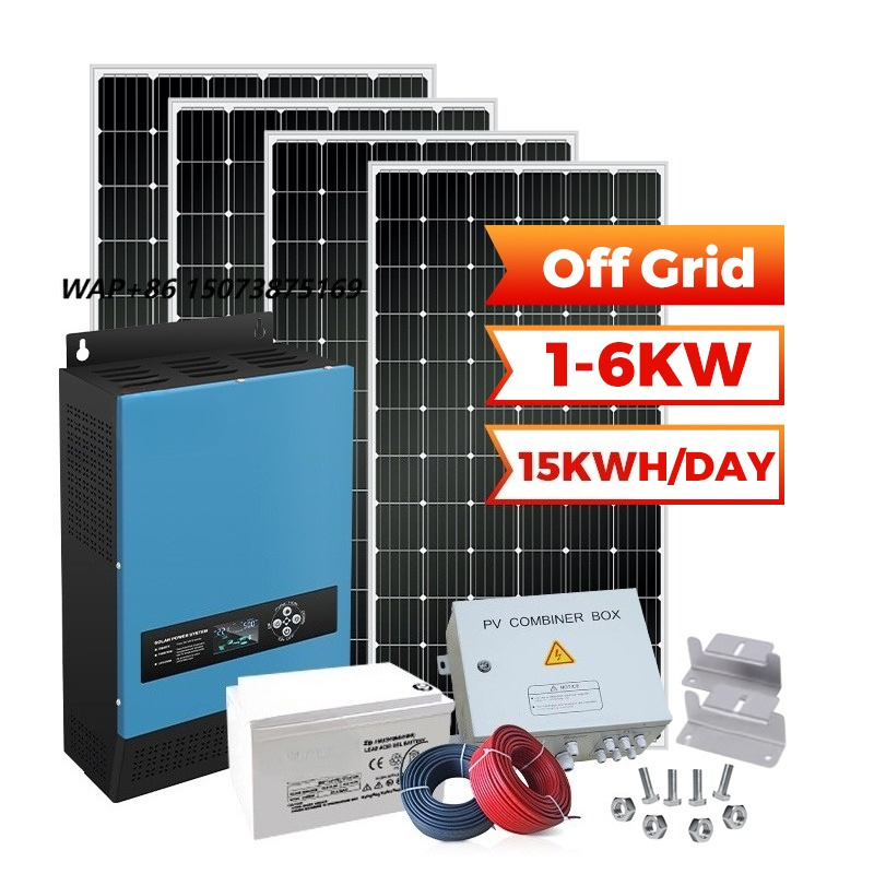 Zonne-energiekit 6 kW 4000W hy - Rv Solar Kit 400W recensie en prijs